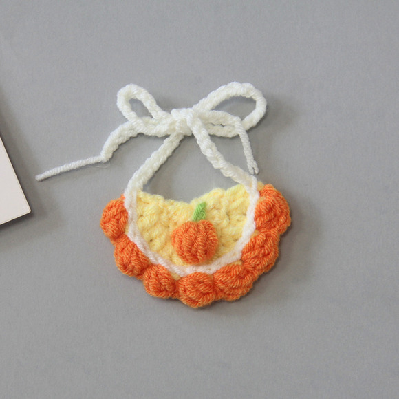 Small/Medium plush crochet bibs clothes outfits - MXM-53 - Picture 1 of 1